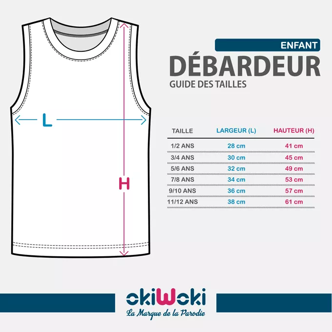 Zwart Kinderjongen tanktop parodie Batman - Batman (Hoogwaardig tanktop - bedrukt in Frankrijk - Ref : 667)