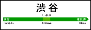 Gare de Shibuya !