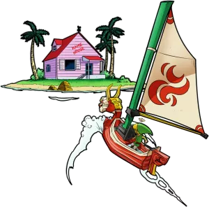 Link e Casa do Kame