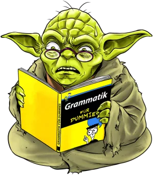 Yoda - Grammatik für Dummies