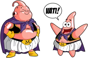 Majin Boo und Patrick Star