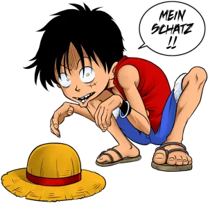 Monkey D. Ruffy und Gollum - Mein Schatz