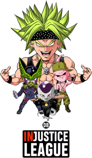 Broly, Majin Bu, Cell e Freezer