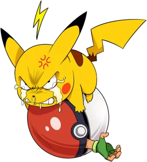 Pikachu e Ash Ketchum