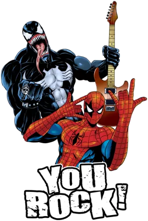 Spider-man en Venom