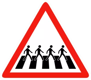 Signalisation passage piéton de l'Abbey Road