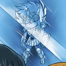 Casquette Enfant Shiryu « Un choix très difficile... » – Parodie Saint Seiya