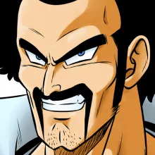 Débardeur Enfant Fille Nappa « Avant - Après » – Parodie Dragon Ball Z
