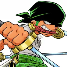 Débardeur Enfant Fille Zoro Roronoa « D'un Z qui veut dire... (Version qui dégénère » – Parodie One Piece
