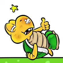Camisola com capuz Donatello “Donatello, Michelangelo, Leonardo, Raphael e Super Mario” – Super Mario de parodia
