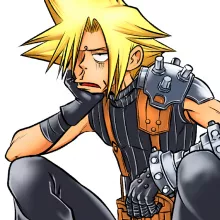 T-shirt Enfant Clad « Mégalo-lame ! (Edition Limitée) » – Parodie Final Fantasy VII