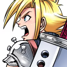 T-shirt Enfant Clad Strife Vs Sephiroth « Final Fantazizi Remake ! » – Parodie Final Fantasy VII