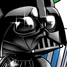Coque Téléphone Portable Luke Skywalker « Le pouvoir du côté Obscur... » – Parodie Star Wars