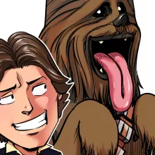 T-shirt Luke Skywalker « Luke Life Episode III : Un beauf carrément beauf » – Parodie Star Wars