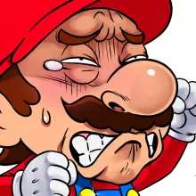 Canotta da Uomo Mario – Parodia dei Super Mario