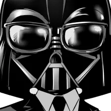 Camiseta Dark Vader “Dark Vader, Dark Sidious X MIB: Hombres de negro” – Parodia de Star Wars