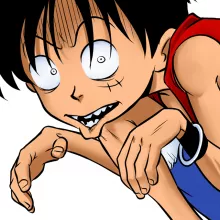 Monkey D. Ruffy Baby Strampler “Monkey D. Ruffy und Gollum - Mein Schatz” – Parodie auf One Piece