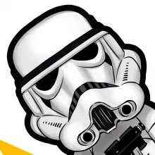 Camiseta bebé BB-8 “BB-8 y de los Stomtroopers” – Parodia de Star Wars