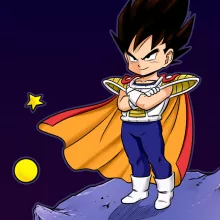 Caneca O Principezinho Vegeta – Dragon Ball Z de parodia