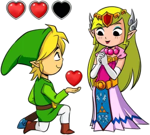 Link e PrincesaZelda