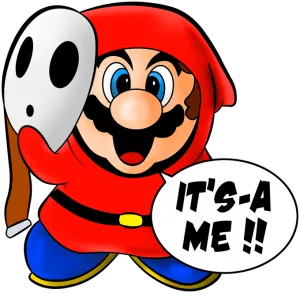Mario och Shy Guy