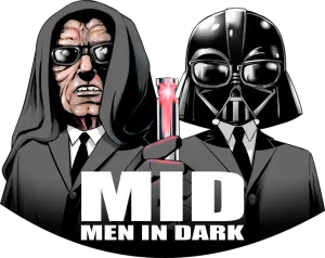 Darth Vader und Darth Sidious X Men In Black