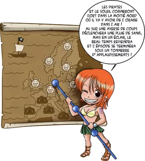 Les prévisions de Météo Pirate pour le prochain épisode !