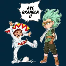 Casquette Granola « Aye Granola !! » – Parodie Dragon Ball Super