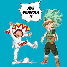 Mug Granola « Aye Granola !! » – Parodie Dragon Ball Super