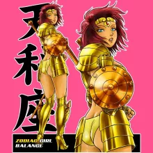 Débardeur Enfant Fille Manga « La Sublime Eva née sous le Signe de la Balance ! » – Parodie Cosplay Girls