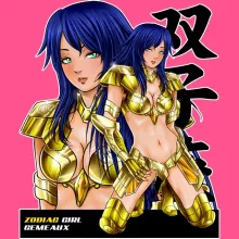 Débardeur Enfant Fille Manga « La sublime Mélodie née sous le signe des Gémeaux ! » – Parodie Cosplay Girls