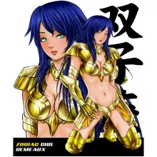 totebag Manga « La sublime Mélodie née sous le signe des Gémeaux ! » – Parodie Cosplay Girls