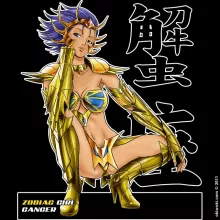 T-Shirt à manches longues Manga « La Sublime Mina née sous le Signe du Cancer ! » – Parodie Cosplay Girls