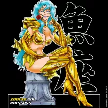 Pull Manga « La sublime Olympe née sous le signe du Poisson ! » – Parodie Cosplay Girls