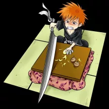Ichigo Kurosaki Beanie – Bleach parody