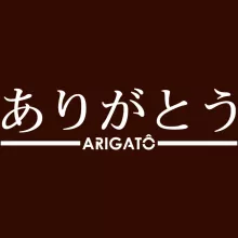 T-shirt Femme japonais-kanji-manga « Arigatô (Merci) » – Parodie Japon