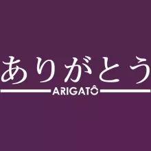 T-shirt Femme japonais-kanji-manga « Arigatô (Merci) » – Parodie Japon