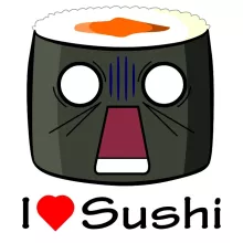 Mug « I Love Sushi ! NOOOO !! » – Parodie Japon Culture