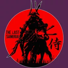 T-shirt Femme samurai-tshirt « The last Samurai » – Parodie Japon Culture