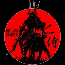T-Shirt à manches longues samurai-tshirt « The last Samurai » – Parodie Japon Culture