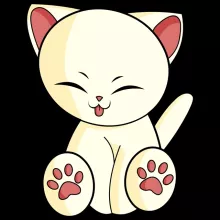 Coque Téléphone Portable « Chaton Mignon Crème » – Parodie Chatons Mignons