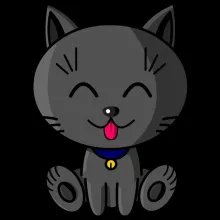 Coque Téléphone Portable « Kawaii Baby Cat (Bleu) » – Parodie Kawaii Baby Cats