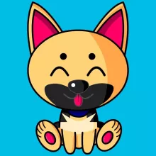 T-shirt Enfant Fille « Kawaii Baby dog Vol.2 » – Parodie Kawaii Baby Dogs