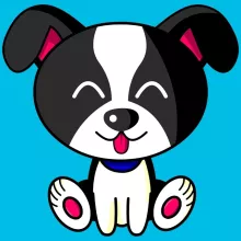 T-shirt Enfant Fille « Kawaii Baby dog Vol.4 » – Parodie Kawaii Baby Dogs