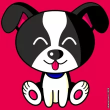 T-shirt Femme « Kawaii Baby dog Vol.4 » – Parodie Kawaii Baby Dogs