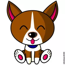 T-shirt Femme « Kawaii Baby dog Vol.7 » – Parodie Kawaii Baby Dogs