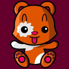 Casquette « Kawaii Hamster » – Parodie Délire Kawaii