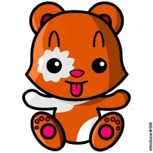 T-shirt Femme « Kawaii Hamster » – Parodie Délire Kawaii