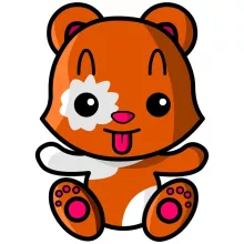 T-shirt « Kawaii Hamster » – Parodie Délire Kawaii