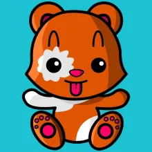 T-shirt « Kawaii Hamster » – Parodie Délire Kawaii